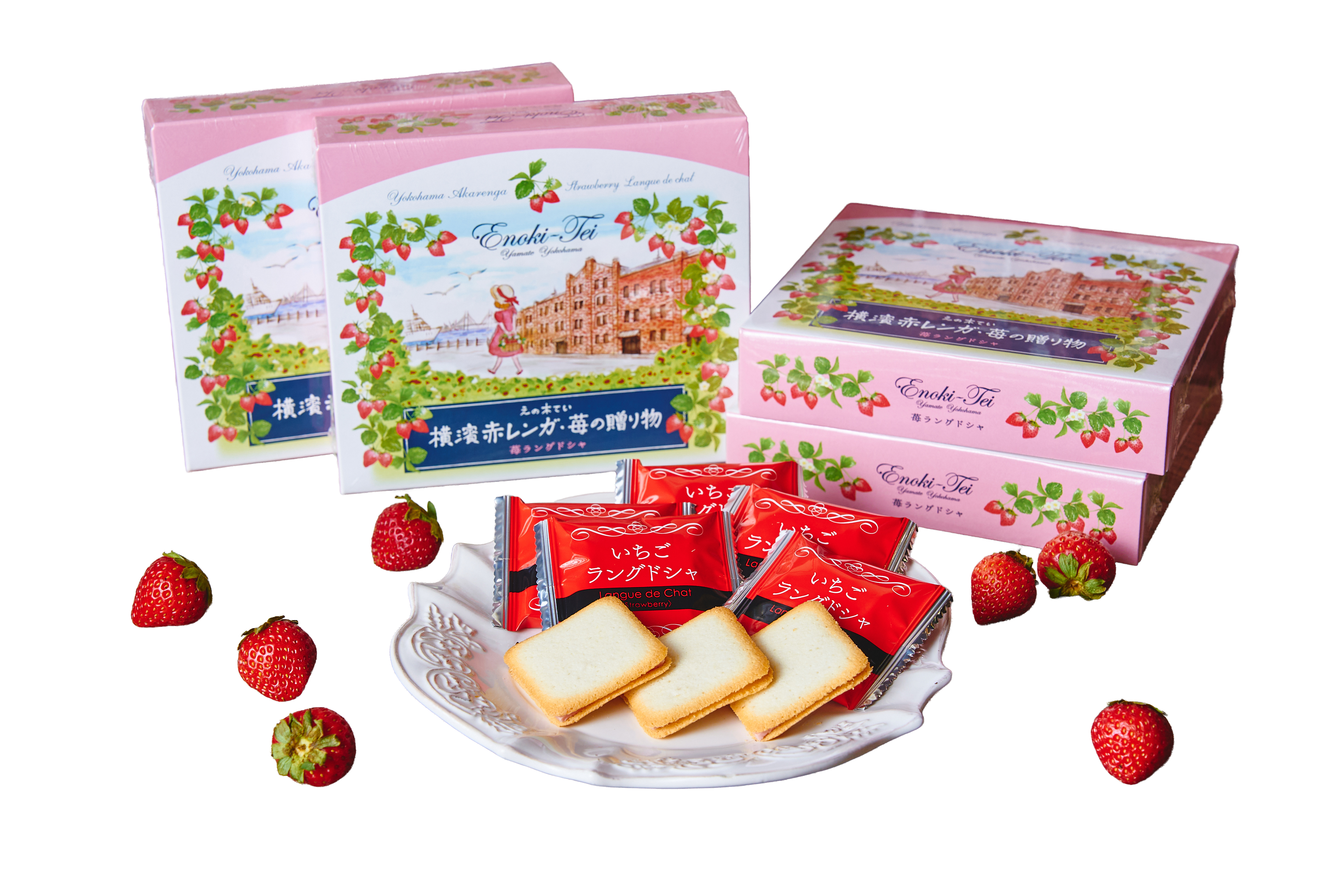 横濱赤レンガ・苺の贈り物