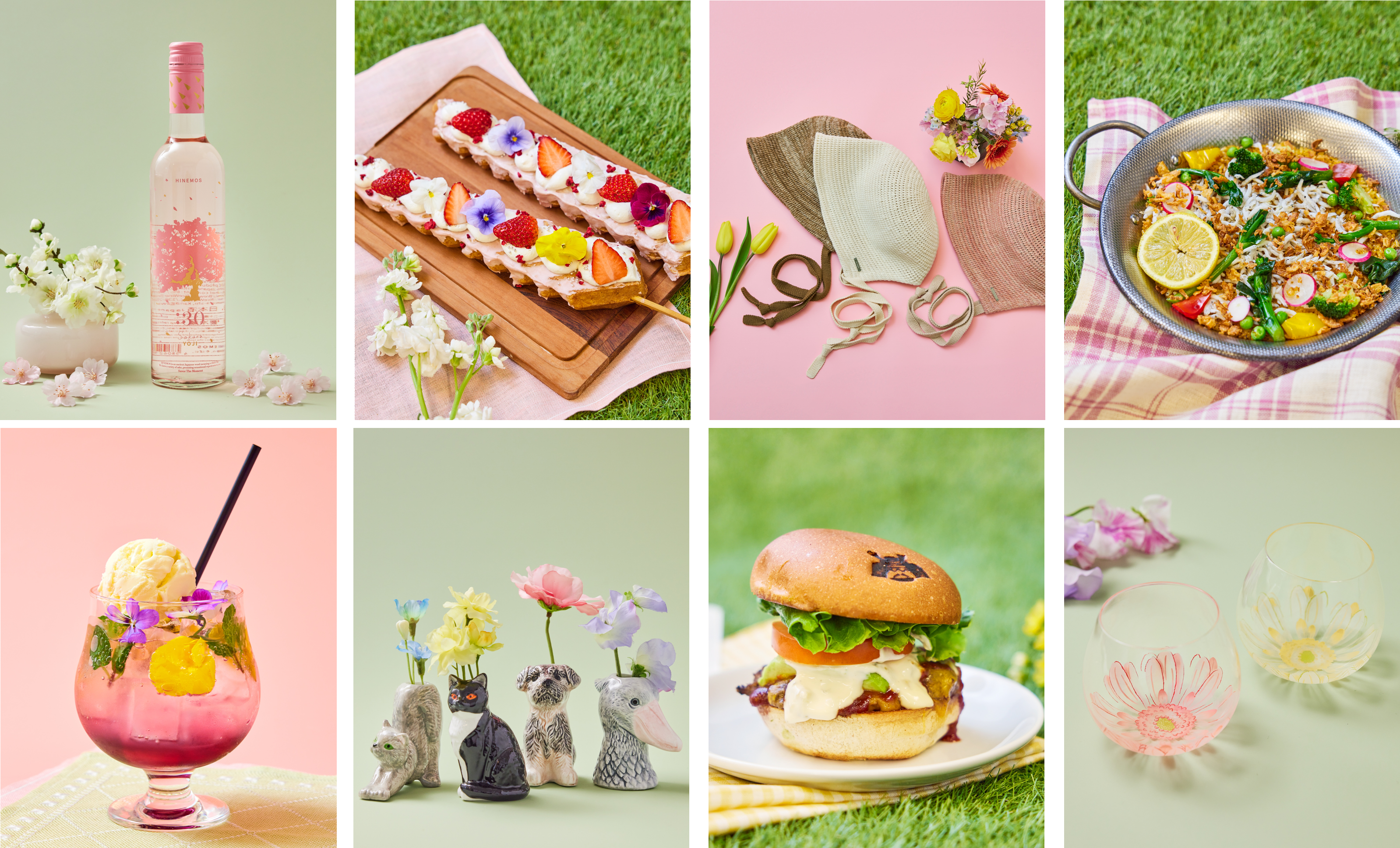 色とりどりのお花と一緒に横浜赤レンガ倉庫で春を楽しもう！