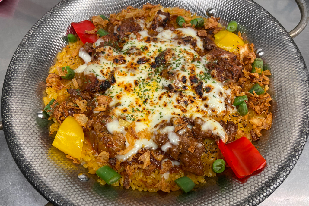 ドリア風パエリア