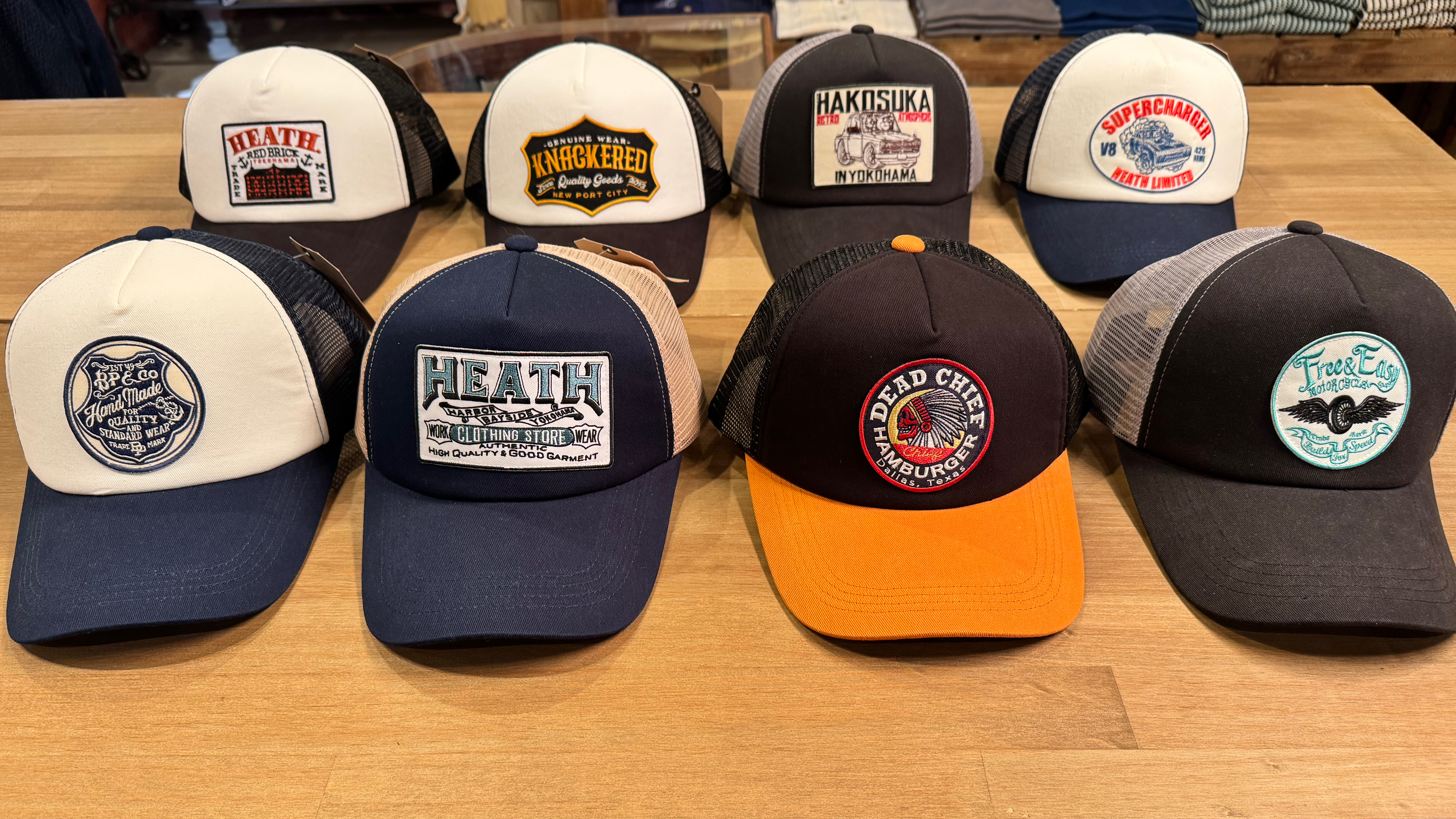 オリジナルメッシュCAP入荷！