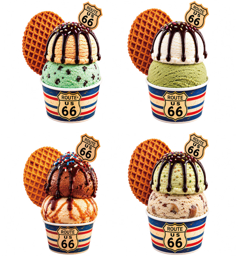 66 STREET Double Scoop