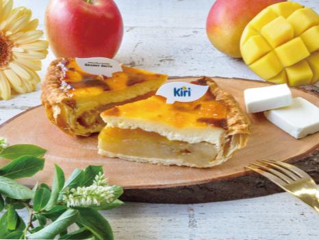 Kiriパッションマンゴーチーズケーキアップルパイ