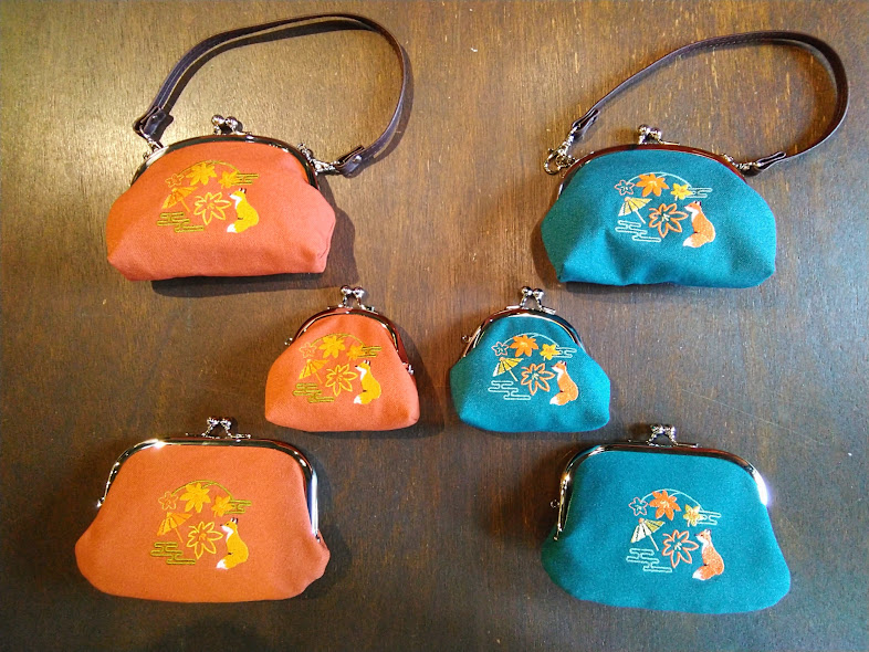 和風な刺繍が印象的ながま口シリーズ♪｜SOUVENIR GALLERY｜横浜
